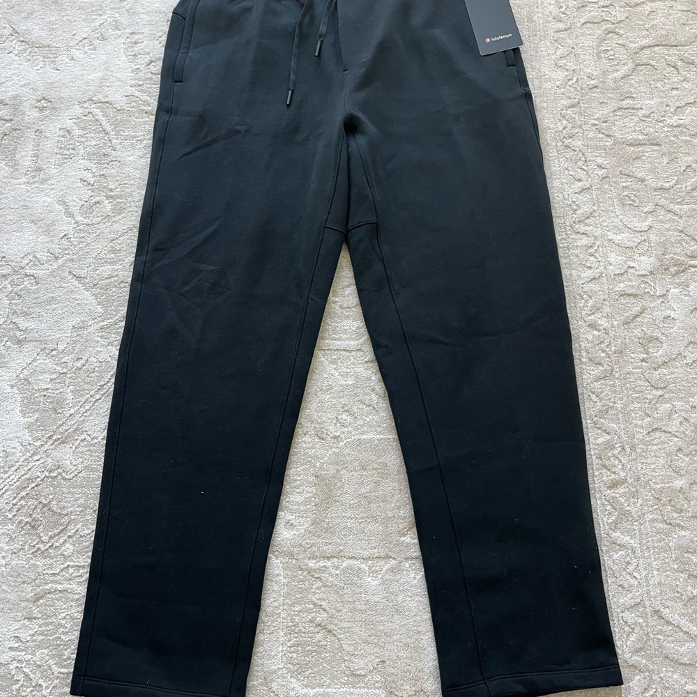 lululemon athletica Men's Black Pants Steady State Classic Fit